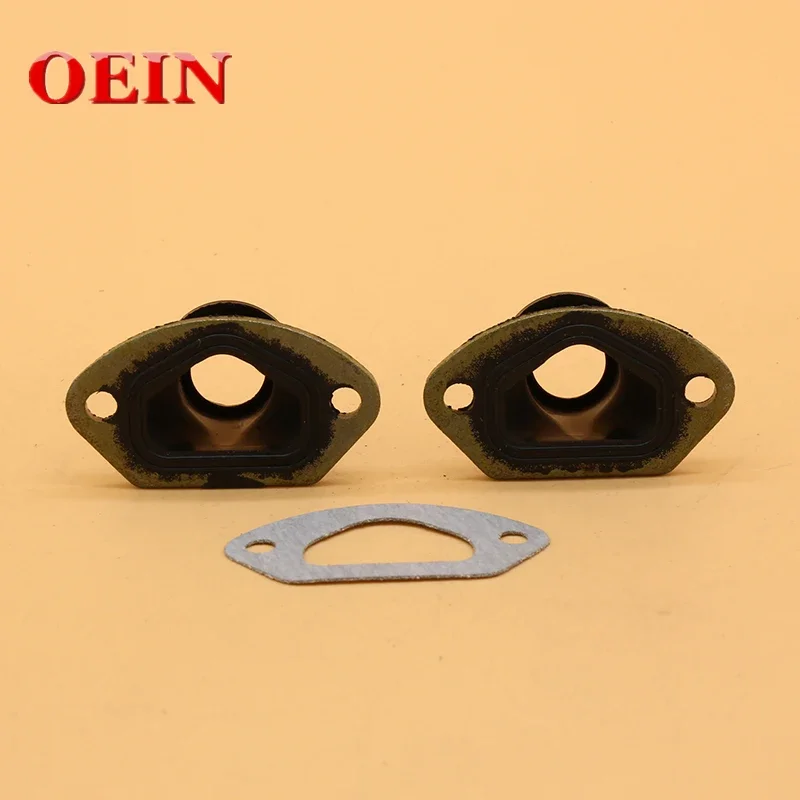 Manifold & Gasket  Fit for Chinese Garden chainsaw  Parts 4500 5200 5800