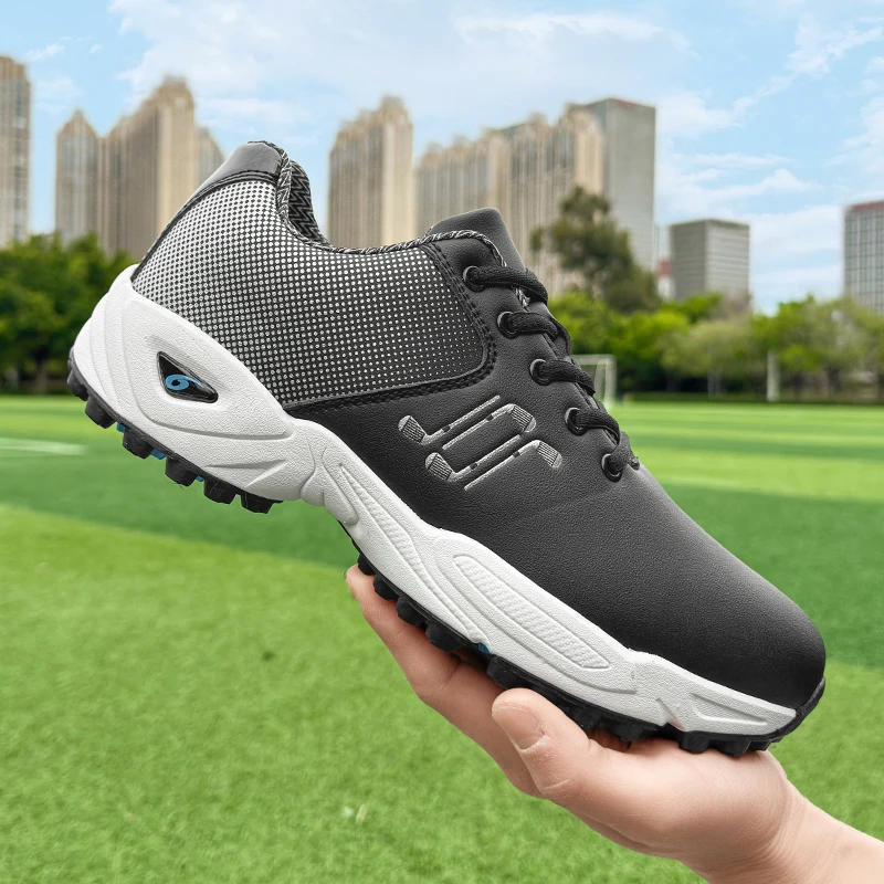 

New Golf Shoes Non Slip Men Lightweight Exercise Gym Sneakers Outdoor Comfortable