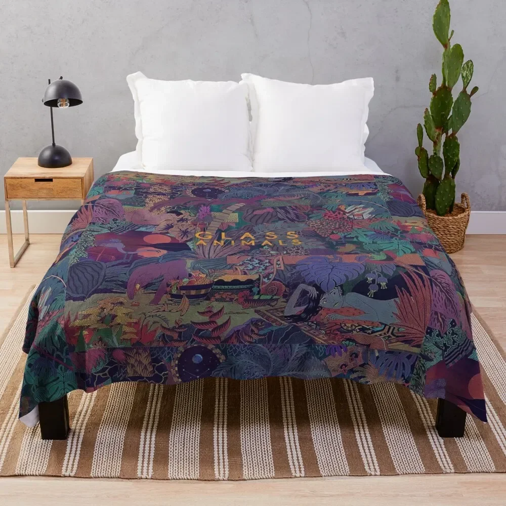 

Glass Animals Zaba Throw Blanket Sleeping Bag Retros fluffy Blankets