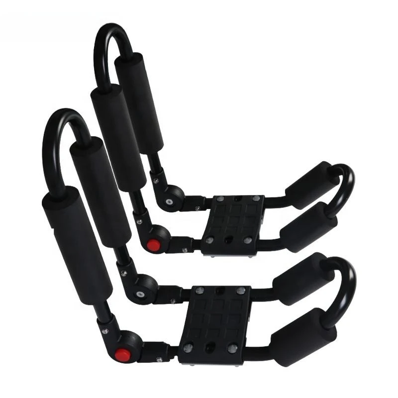 

Алюминиевый автомобильный мягкий багажник на крышу для каяков, каноэ, лодки, серфинга, лыж, верхняя часть, алюминиевый багажник на крышу для каяка