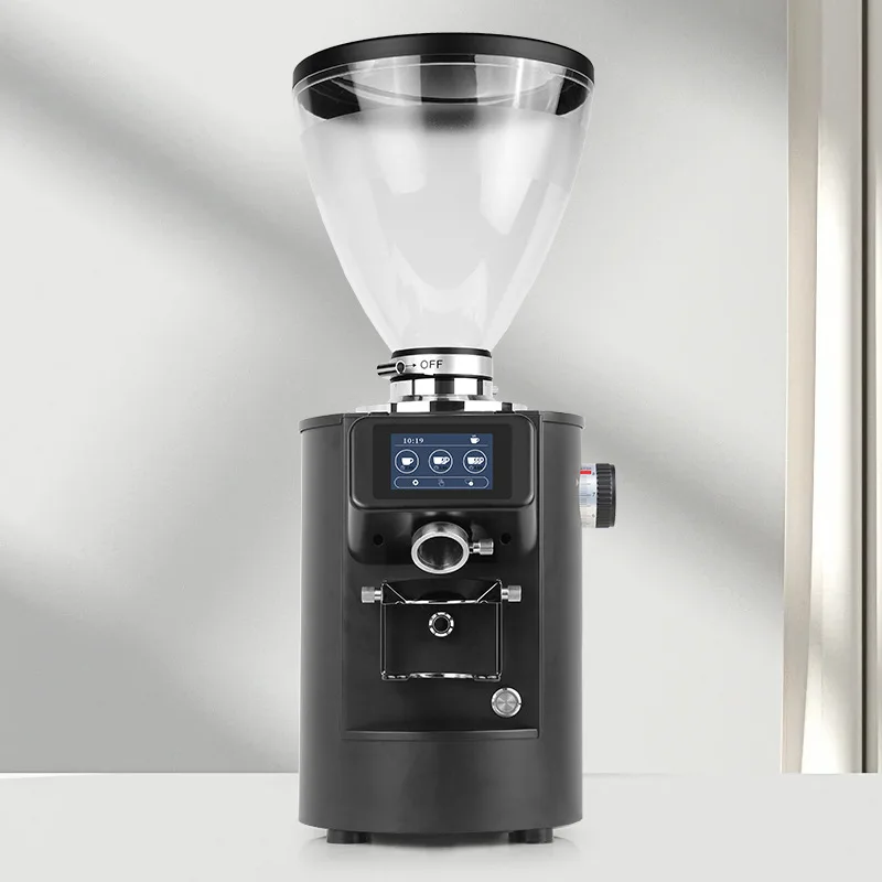 

Professional Electric Quantitative Italian Grinder 90mm Titanium Alloy Flat Knife Grinder.