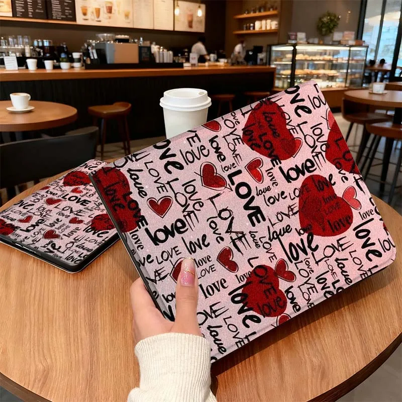 

Art creativity words love For Samsung Galaxy Tab S7 S8 S9 S10 11 12.4 13.1 FE Plus Lite Inch Cover Tablet Case