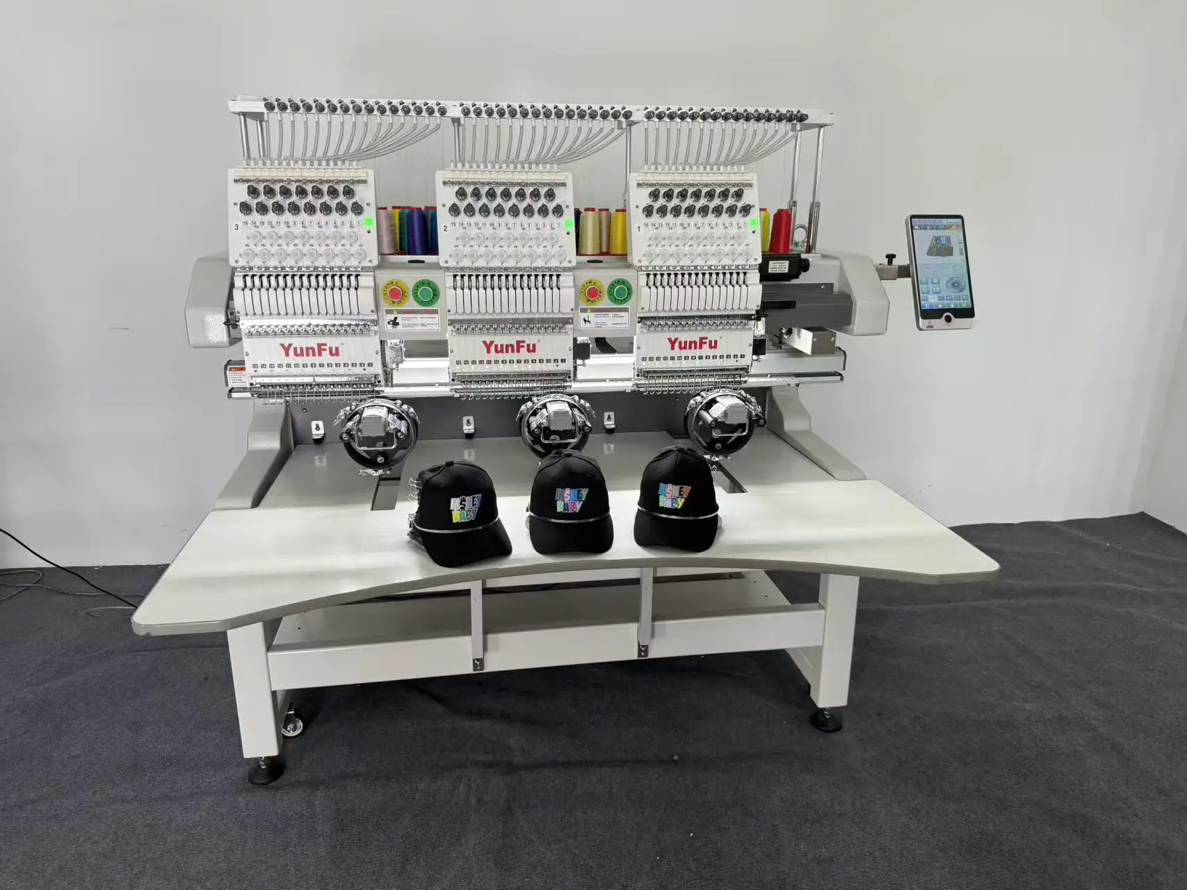 Commercial Embroidery Machine-Multi-Head Option (2 Heads) 1200 RPM for Home Use and Bulk Order Processing