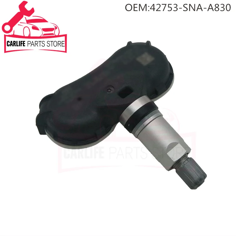 New 42753-SNA-A830 Car Tire Pressure Sensor TPMS 315MHz For Honda Civic CRZ Fit Insight Odyssey Element Acura CSX  42753-TR3-A81