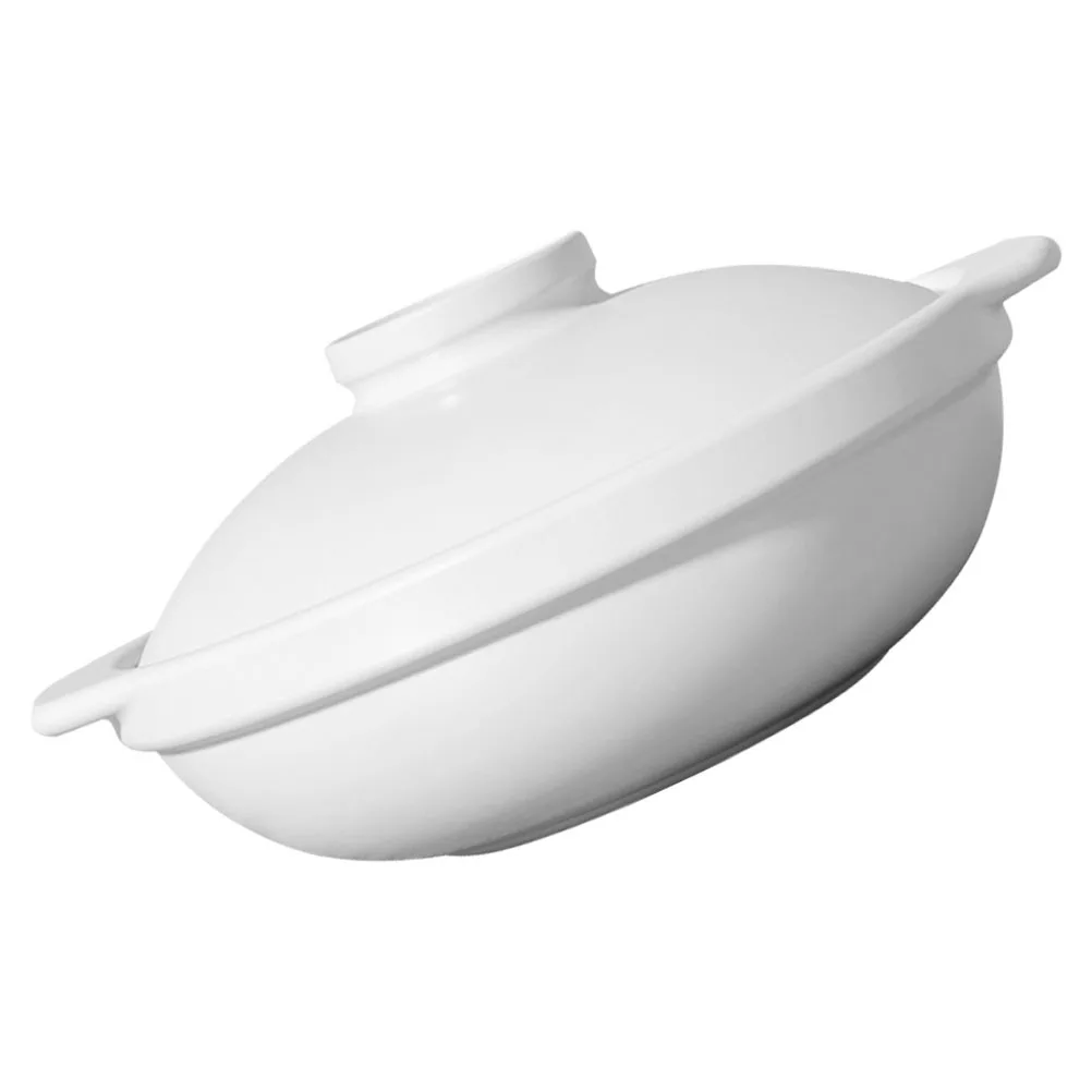 

Ceramic Casserole Pot Multi-Purpose Heat Resistant Kitchen Cooking Pot for Soup Stew Braised Chicken Ceramic Casserole