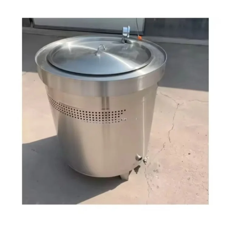 Large Stainless Steel Soup Pot Kitchen Cooking Pot Cooking Utensils Set Commercial Induction Electric Jacket Cooking Pot