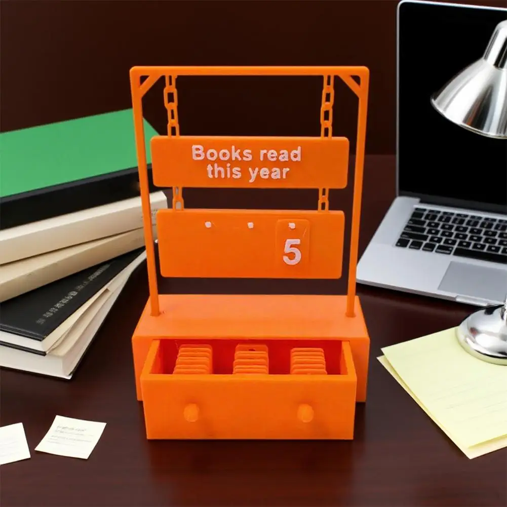 Contatore di lettura per ufficio sospeso Contatore di libri sospeso con spazio di archiviazione desktop per ufficio digitale Uffici stanze di studio Contatore di biblioteche