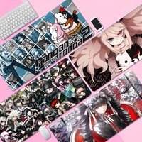 Danganronpa 80x30cm XL Lockedge Thickened Mouse Pad Oversized Gaming Keyboard Notebook Table Mat For Teen Girls Bedroom
