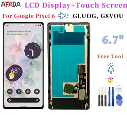 6.7“  OLED LCD For Google Pixel 6 Pro LCD For Google Pixel 6 Pro GLUOG, G8VOU Display LCD Screen Touch Digitizer Assembly