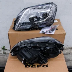 DEPO Car Lights for Benz GLK X204 2013-2015 Headlight GLK 200 GLK 260 GLK 300 Full LED Headlamp Drl Projector Lens