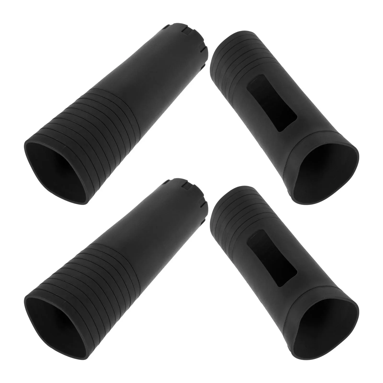 2 مجموعات سيليكون ميكروفون مقبض كم نونسليب غطاء مقاوم للصدمات لميكروفون لاسلكي محمول كاريوكي Ktv غطاء ميكروفون صغير #6