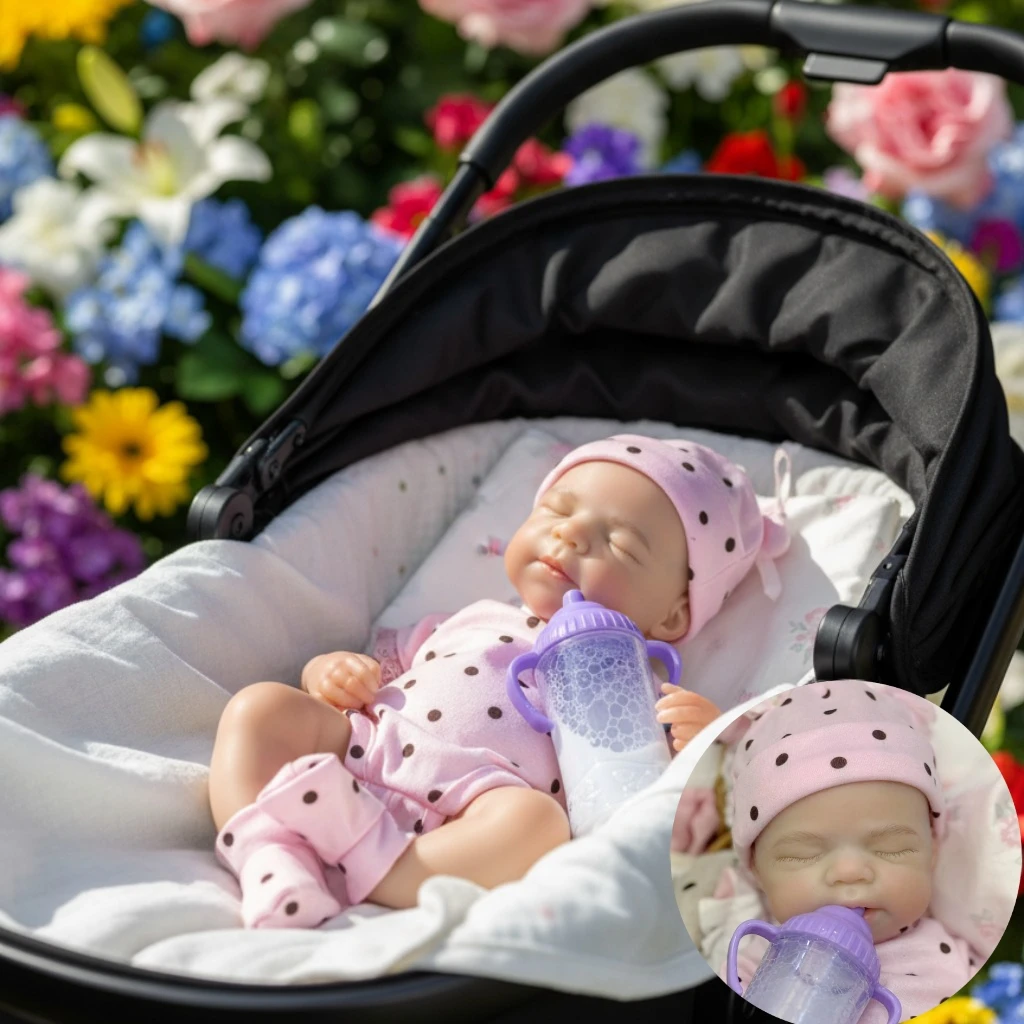 

13-дюймовая силиконовая кукла Pasclae Bebe, мягкая кукла реборн для девочек, ручная работа, 3D роспись, кукла для новорожденных, подарки на день рождения