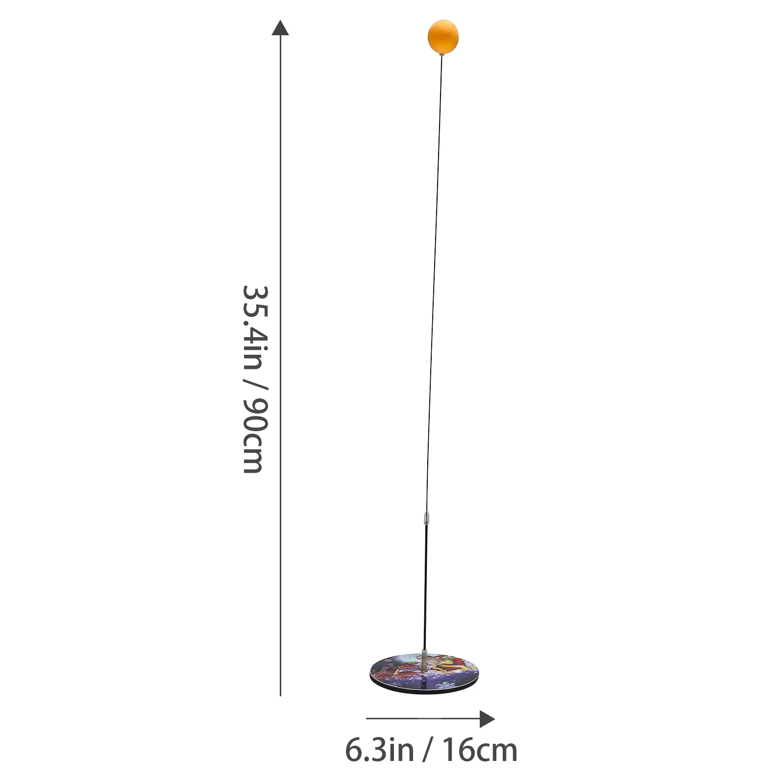 1Set Table Tennis Training Device Elastic Shaft Ping Pong Kit Home Indoor Outdoor Practice Equipment -Pong Single Device