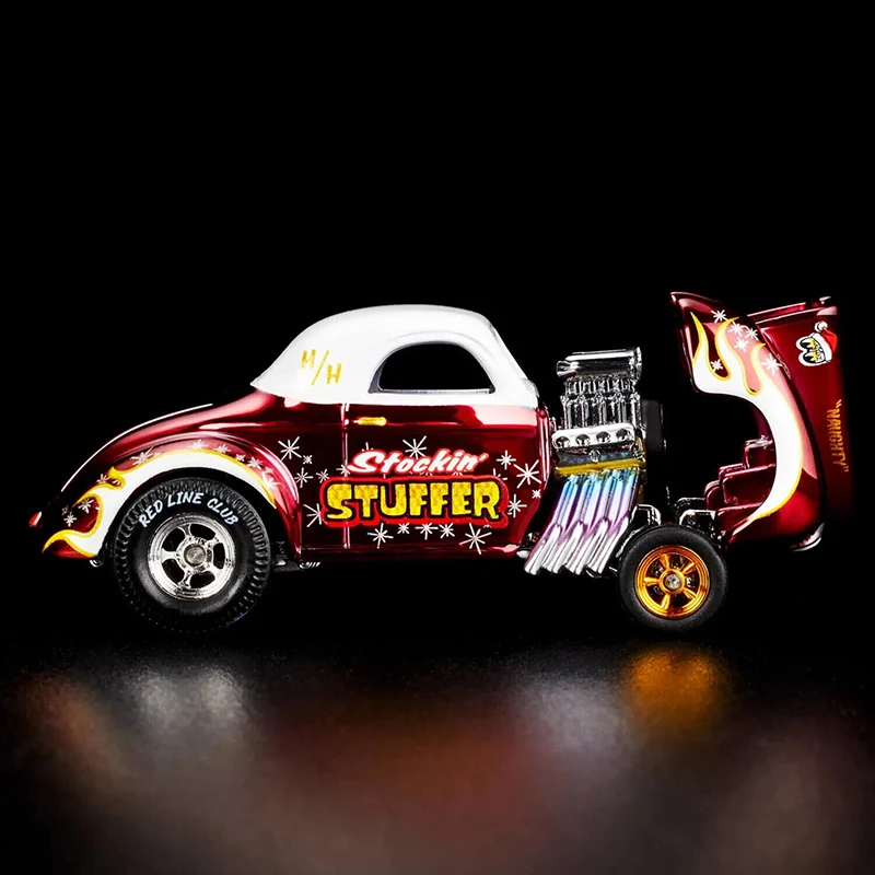 Hot Wheels RLC Exclusive \'41 Willys Gasser 2022 Holiday Car 1:64 Diecast Collectible Model Car Toy