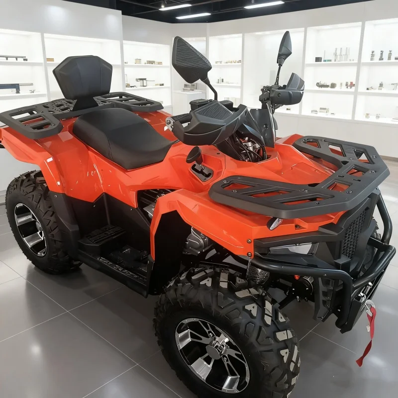 

850CC V-Twin Powerhouse ATV Turbo Charger Mountain Passes Heavy-Duty Frame High Speed Moving Off Road Buggy Save Time