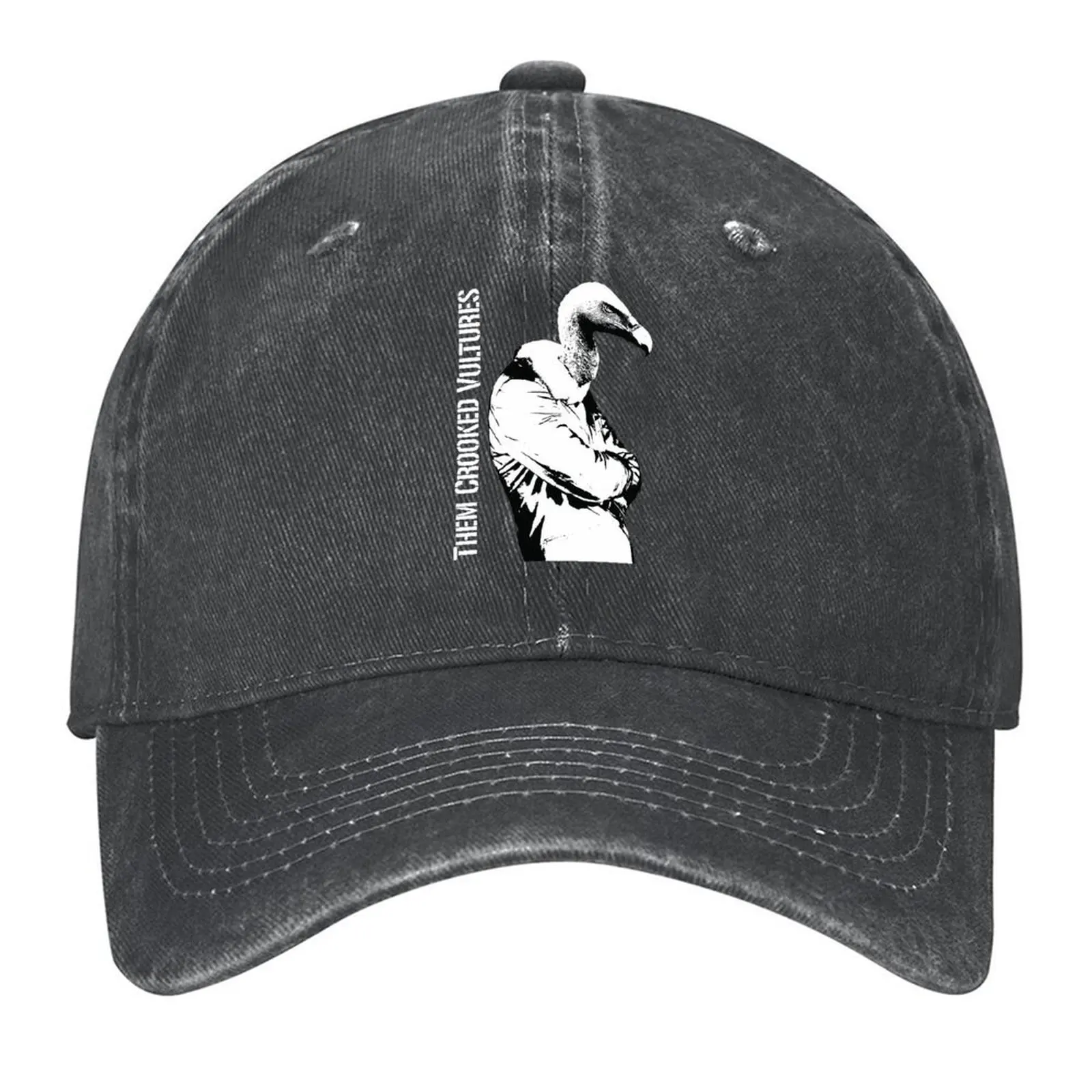 

Them Crooked Vulture Baseball Cap Hood Gentleman Hat Beach Outing Hip Hop Men's Hats Women's