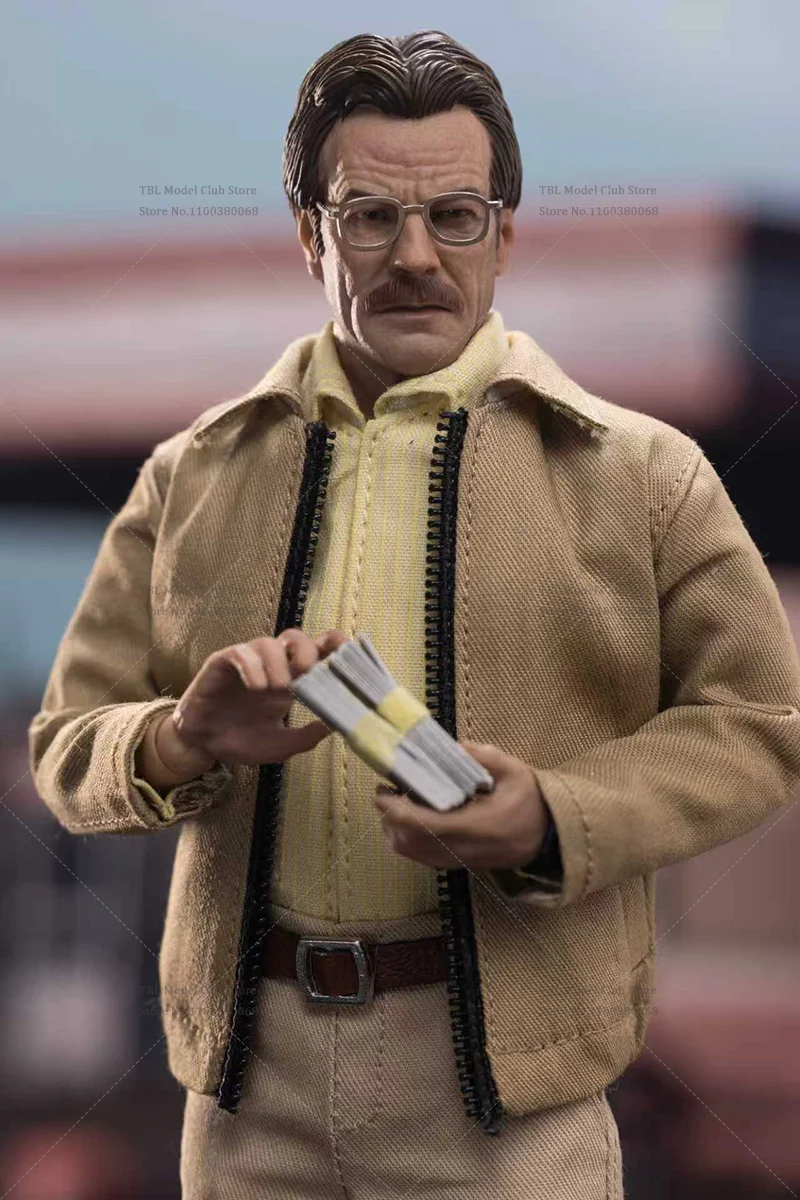 프리 스톡 1/12 스케일 차가운 마음의 마약 거물 악당 화이트 다크 성격 6인치 풀 세트 액션 피규어 남성 군인 장난감 2.0