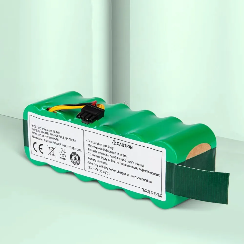 14.4V 3500mAh Battery for Panda X500 X580 Vacuum Clean Robot Battery for Ecovacs Mirror CR120 For Midea VCR06 VCR15 Haier T320