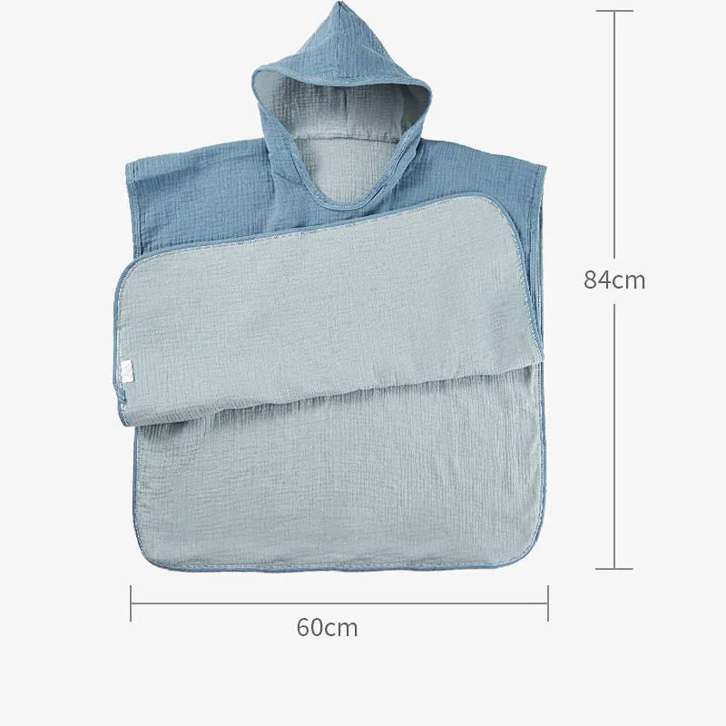 Personalized Name Customed Baby Kids Hooded Cape Sleeveless Poncho Outwear Beach Swimwear Coverup Bath Robe Towel Wrap Childrenn