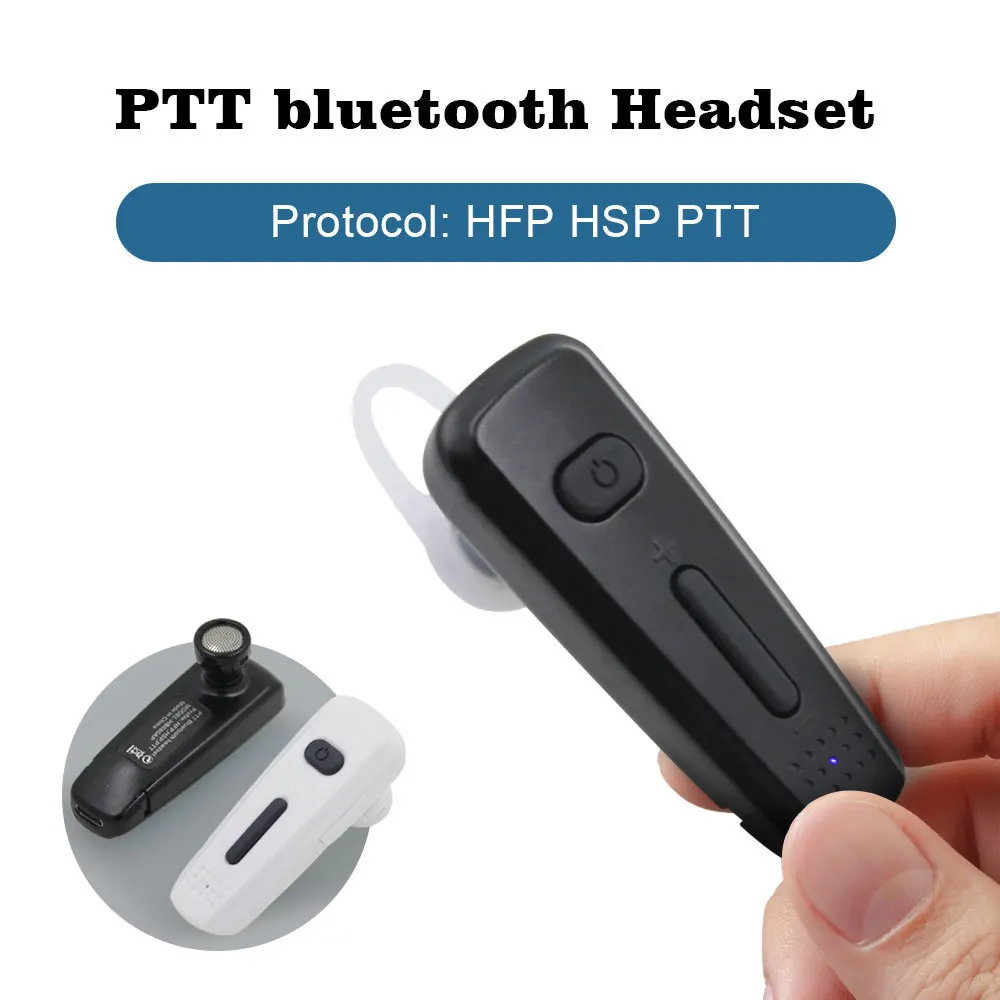 Bluetooth Headset for Zello Walkie Talkie ptt Headset real PTT