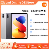 Xiaomi Redmi Pad 2 Pro Wifi Global Version Tablet 8GB 256GB Snapdragon 7s Gen 4 Processor 120Hz Refresh Rate Xiaomi HyperOS 2 Xi