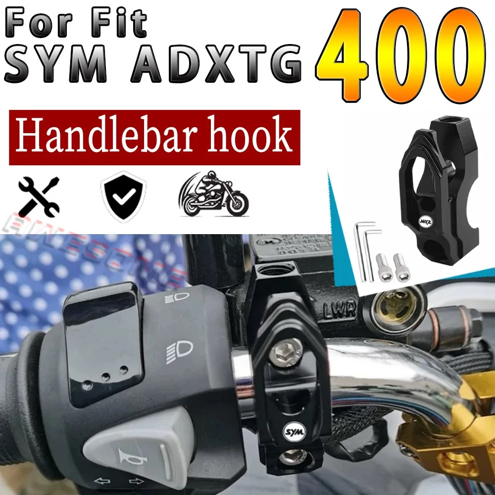For Fit SYM ADXTG 400 Handlebar Hooks In Various Colors For Fit 400ADXTG
