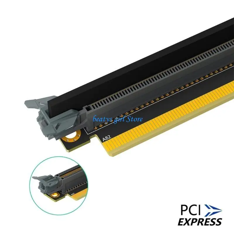 

C7AB PCI-E 16X 90 Degree Adapter Risers Card PCIExpress for Small 1U Computer Server Special Chassis