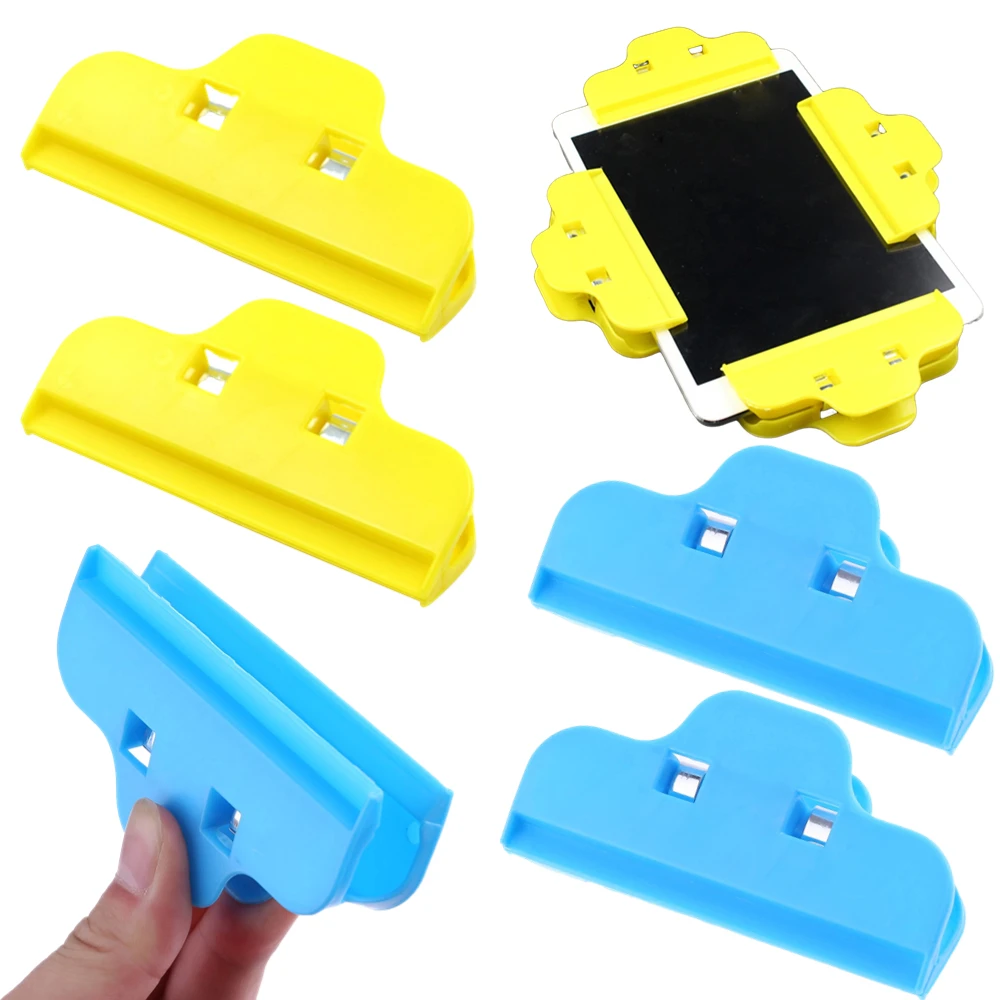 1-6Pcs Mobile Phone Repair Tools Plastic Clip Fixture Fastening Clamp for iPhone Samsung iPad Tablet LCD Screen Repair Tools