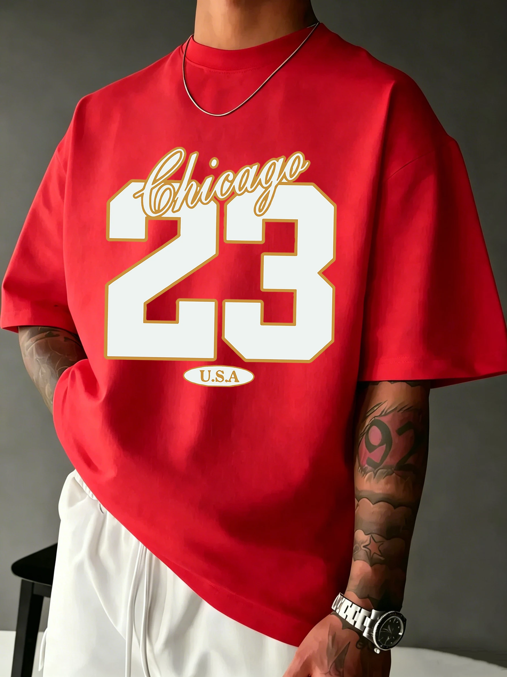 Chicago Usa Nummer 23 Print Ma - Street Fashion Chicago recensie en prijs