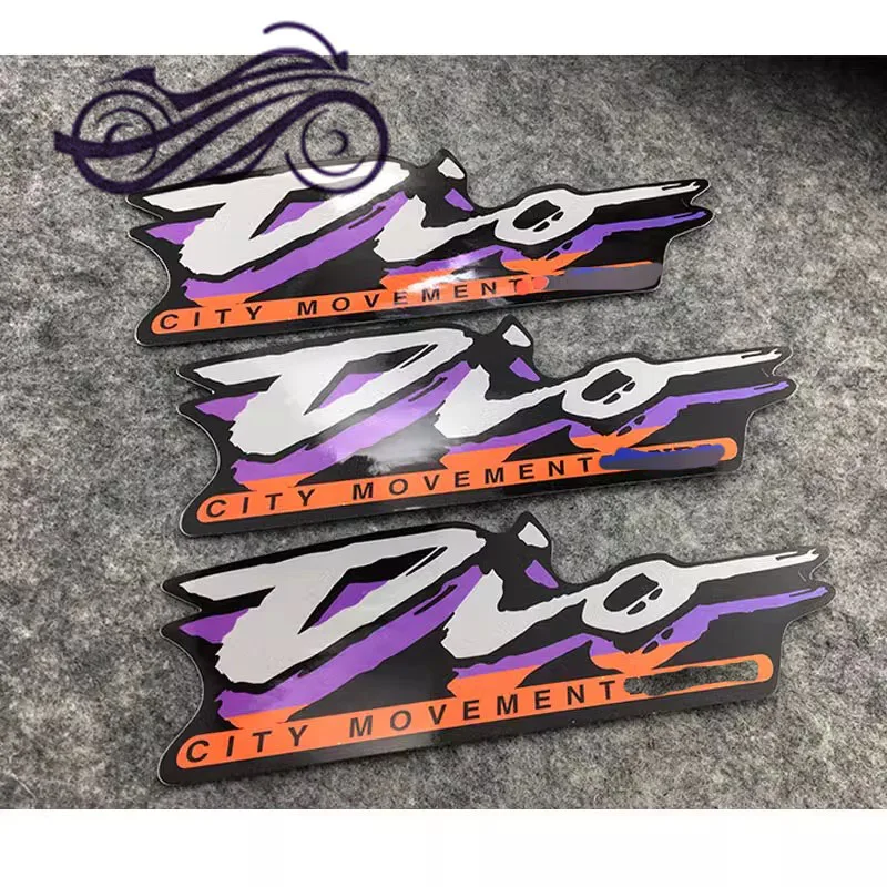 لهوندا Dio AF17 18 AF27 AF28 طبعة خاصة دراجة نارية سكوتر الجسم كله هدية ملصق الغراء الشارات الزخرفية اكسسوارات