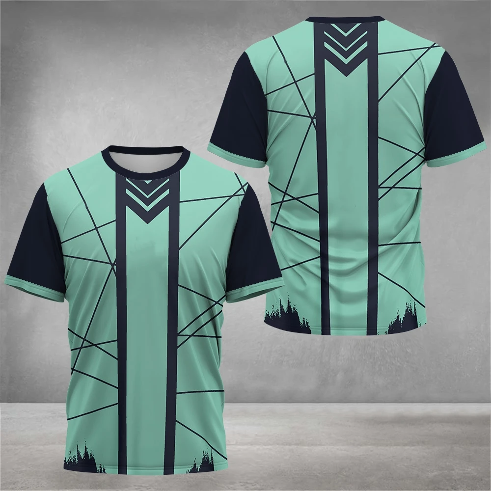 

Badminton Tennis Sports Men's T Shirt Casual O-neck Loose Short Sleeve Tops Fashion 3D Print Gym T-shirt Man Outdoor Running Tee