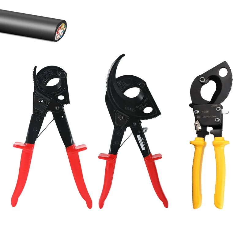 Alicates para cortar cables de electricista, tijeras de cobre y aluminio, herramienta de mano para lk-325 de cables grandes