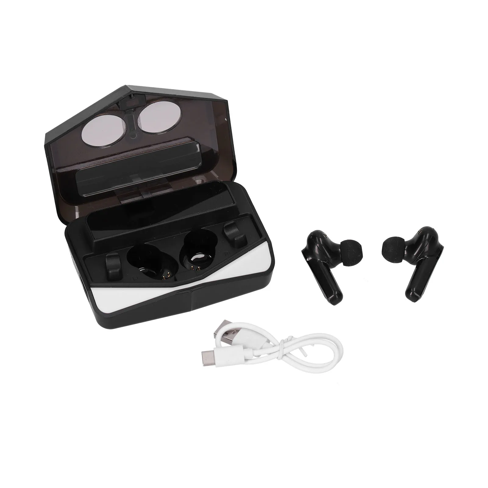 

Игровые беспроводные наушники с объемным стереозвуком, сенсорным управлением, Bluetooth и LED-дисплеем заряда батареи