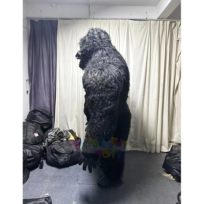 Enjoyment CE High Quality Customization Inflatable Gorilla Mascot Costume Cartoon Animal  for Adults Holiday Party Fancy Dress