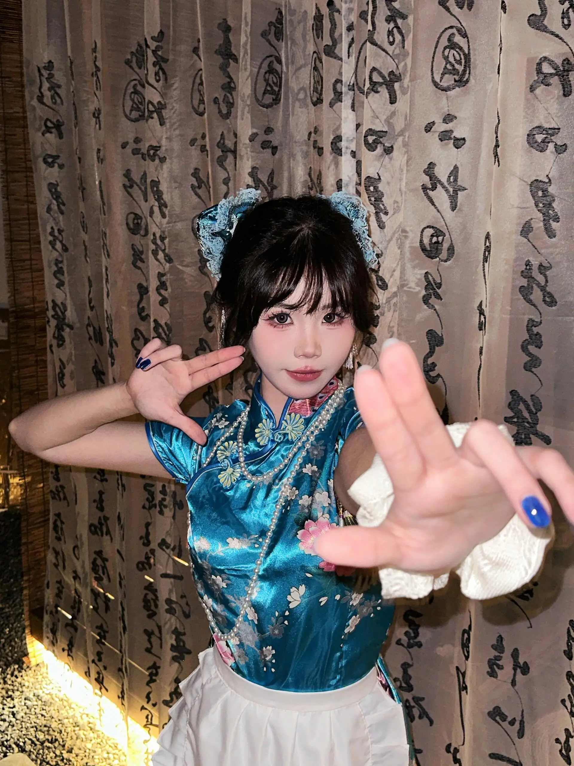 تنورة صينية جديدة من Sle Dr loween Cisas Cosplay orm تنورة خادمة ناعمة للفتيات ملابس يومية