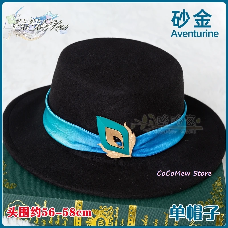 Honkai Star Rail Cosplay Game Cosplays Accessories Hats Woman Costumes Tattoo Stickers Disguise Man Adulto Aventurine Girls Use