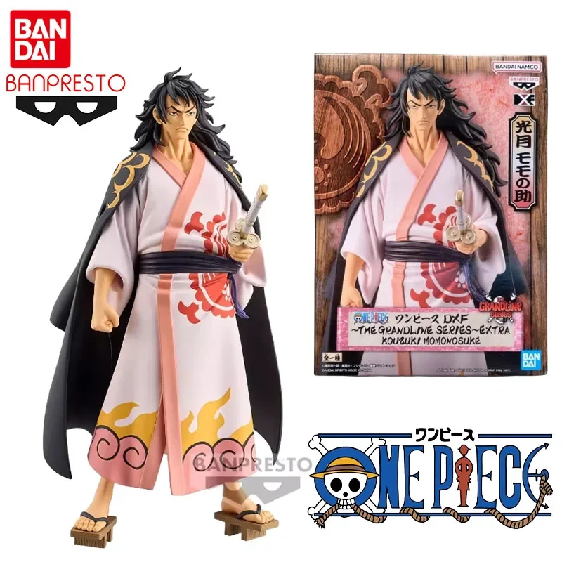 

Bandai Banpresto Genuine DXF ONE PIECE Anime Figure Kozuki Momonosuke Action Toys for Kids Christmas Gift Collectible Model