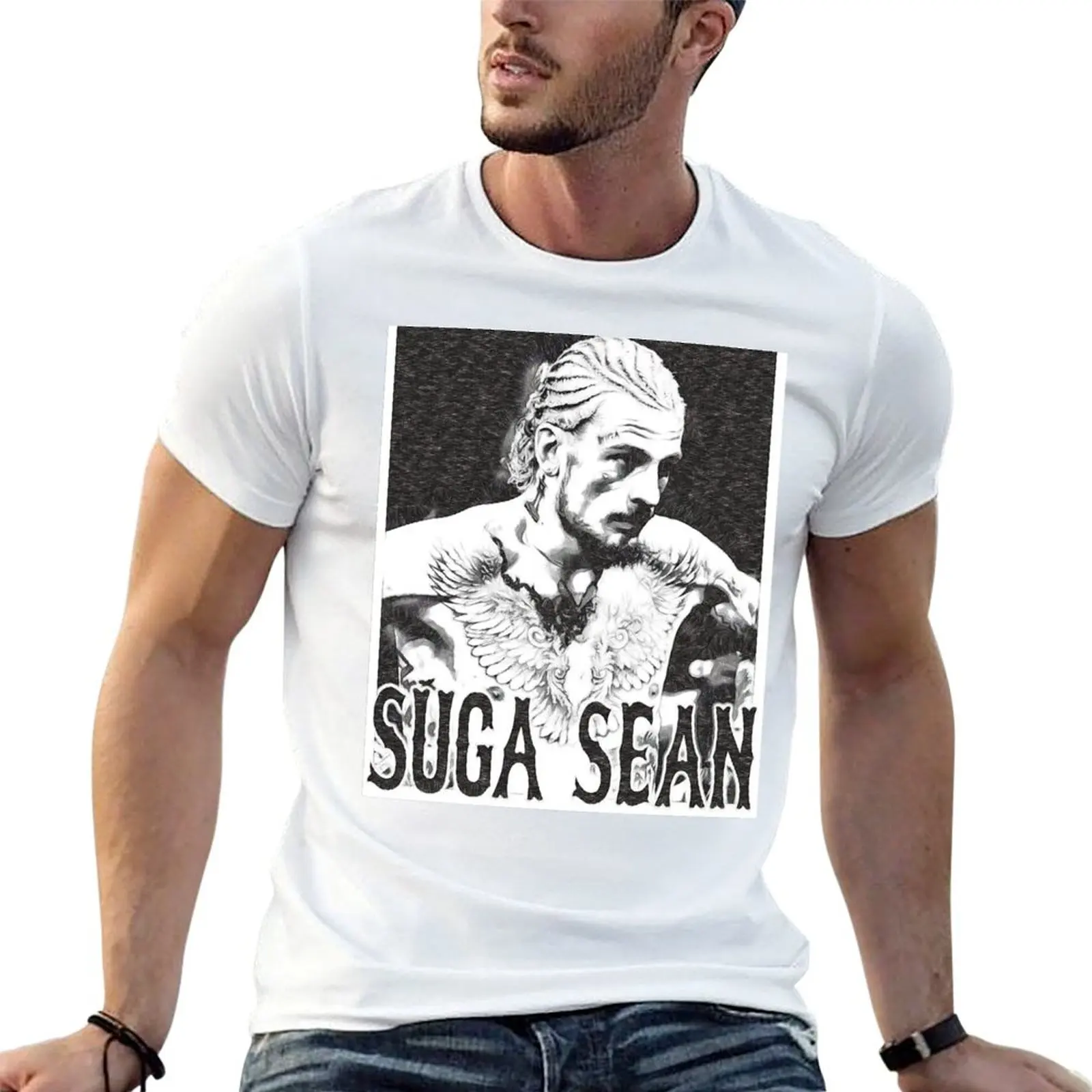 

SUGA SEAN T-Shirt anime t shirts oversize t shirt custom print T-Shirt