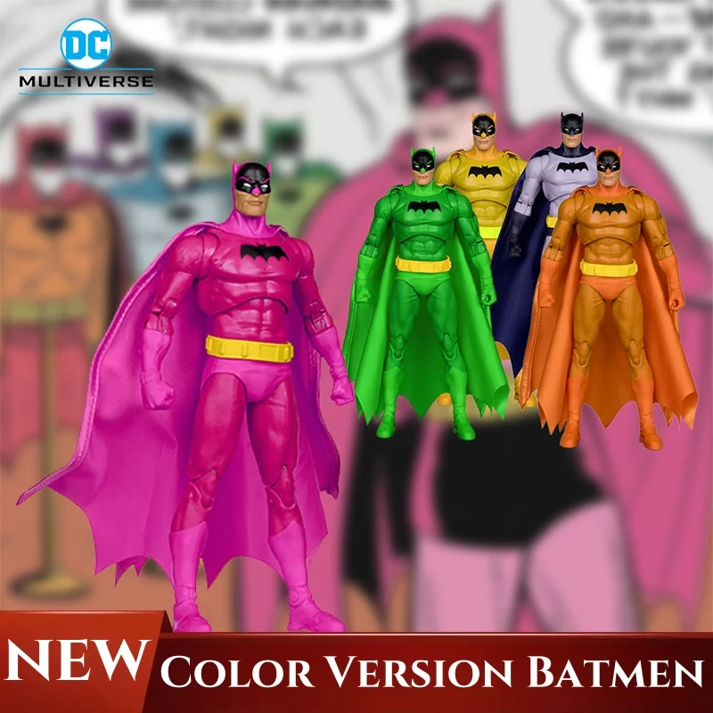 

New Batman Series Color Version 1/10 Proportion Joint Mobility Model Toys Holiday Gift Desktop Ornament Collectibles In Stock