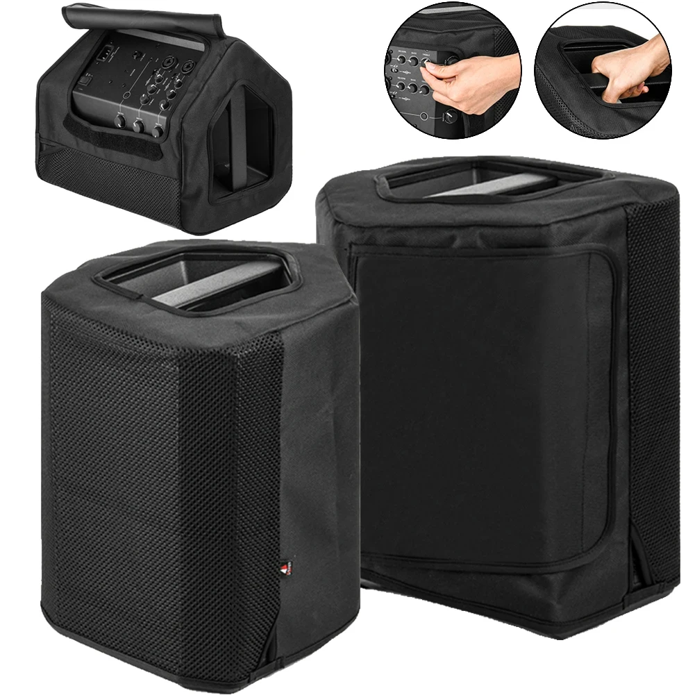 Black Dust Protection Cover for Bose S1 Pro Speakers/for Bose S1 Pro+ Speakers High-quality Nylon Oxford Cloth for Easy Cleaning