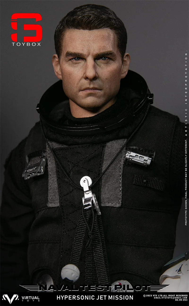 En Stock VTS TOYS VM-053 1/6 Test Naval pilote Tom Cruise figurine 12 pouces soldat masculin figurine à collectionner