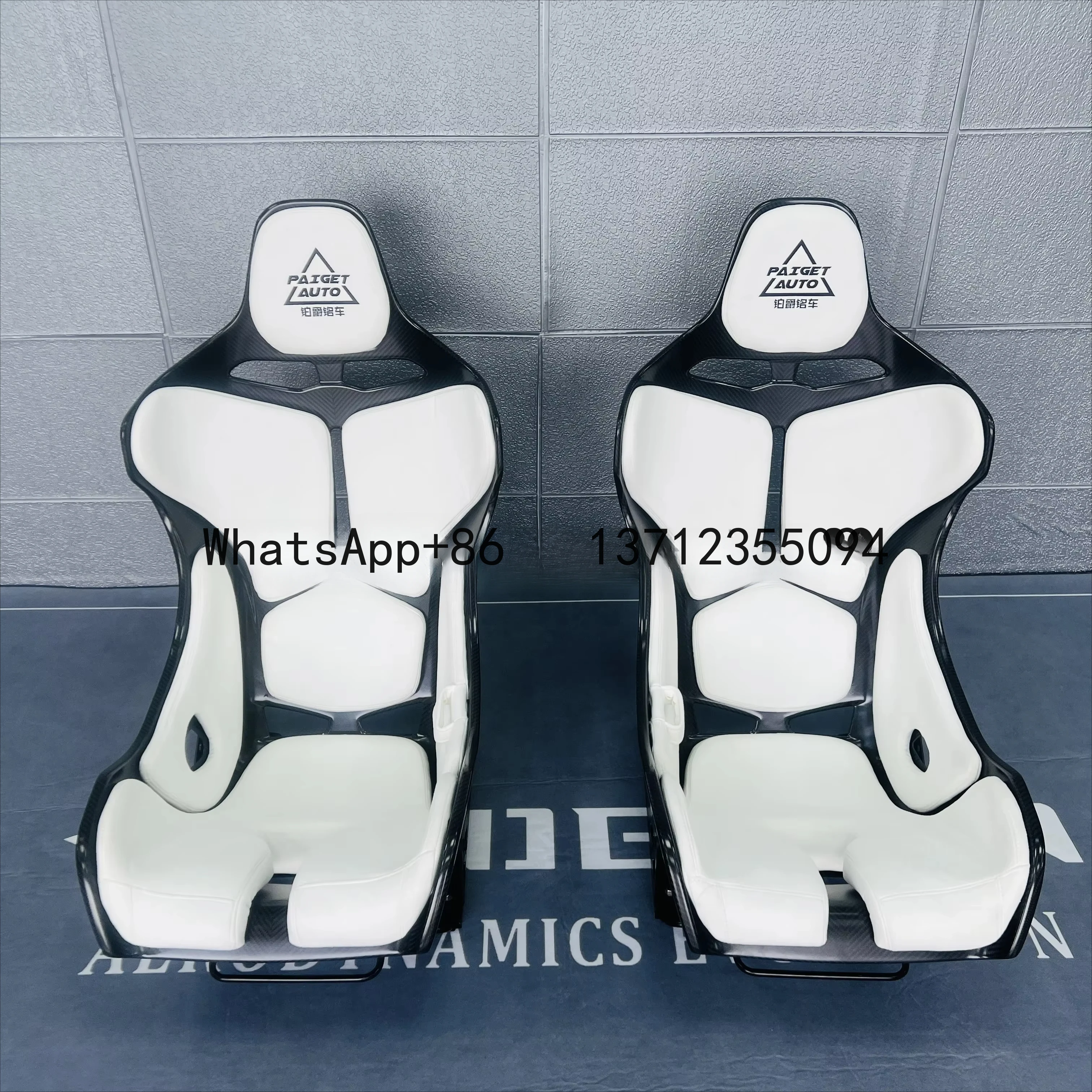 Auto Interior Accessories Luxury Racing Sport Car Carbon Fiber Race Seat For Mclaren Luxury carbon fiber bucket seats