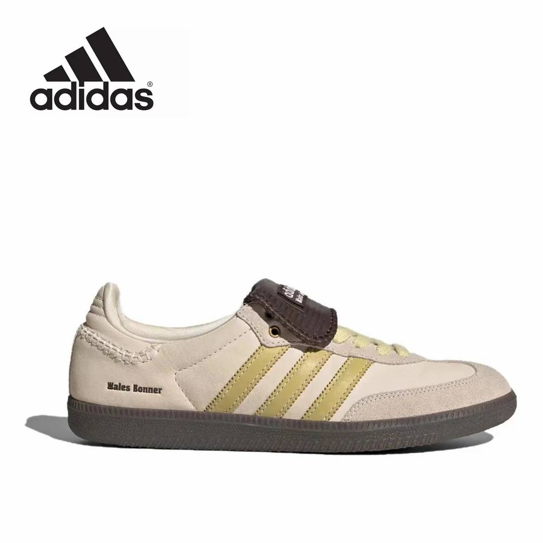 Adidas-zapatillas de entrenamiento Samba Wales Bonner Silver, zapatos de Gazelle alemanes, deportes Retro versátiles, zapatos de tablero Casuales