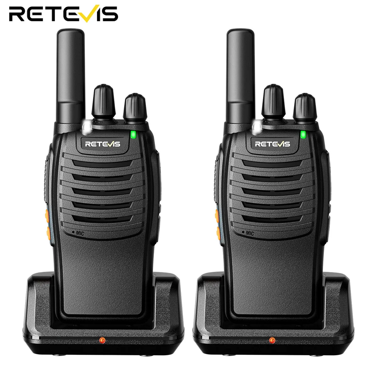 

Retevis H777 2PC walkie talkie long range walkie talkies Radios Walkie-talkie Professional Compact Portable Two Way Radio Type-C