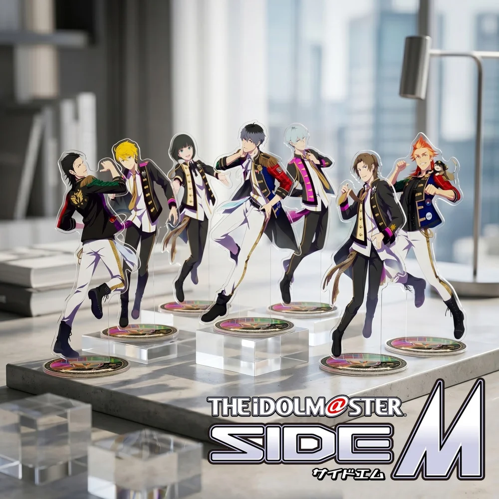 Novo Chaveiro de Acrílico The Idolmaster SideM 15cm - Teru Tsubasa Natsuki Estilo Palco - Decoração de Mesa - Figura de Desenho Animado