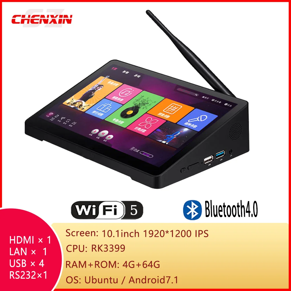 10.8 PIPO Polegada X10 Pro 4G RAM Win10 64G ROM Mini PC Caixa de TV Android 5.1 OS Dupla z8350 Quad Core Tablet PC HDMI Media Box BT RJ45