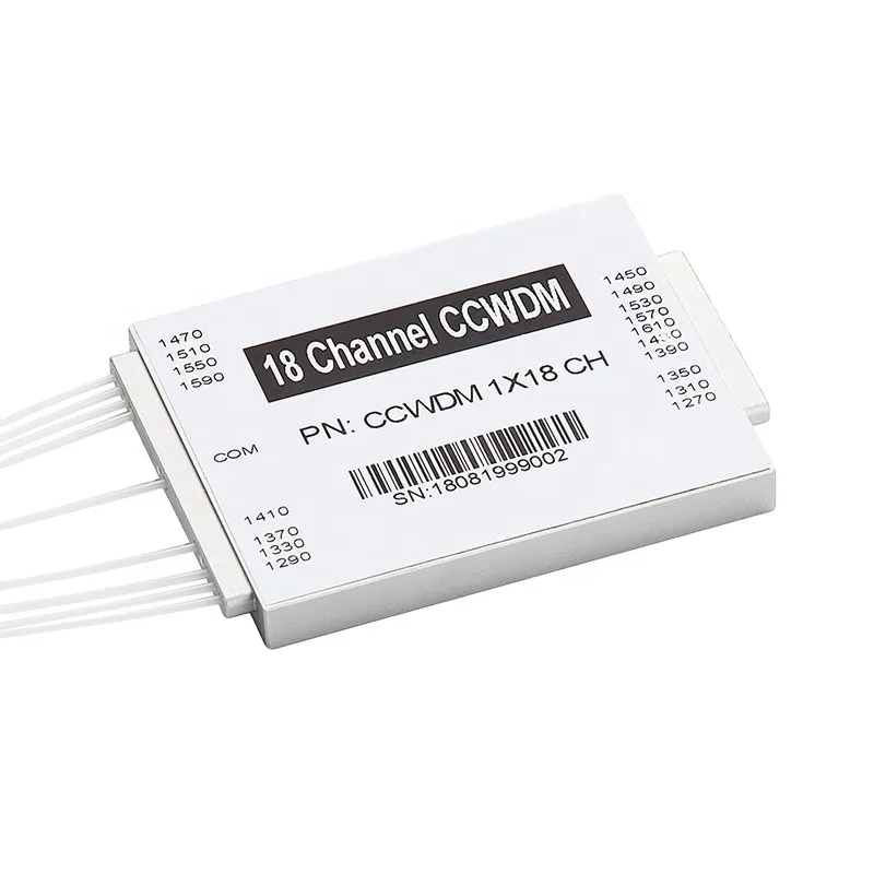 18-канальный 8-канальный модуль CCWDM WDM Mux 1310 нм Demux Compact Mini CWDM