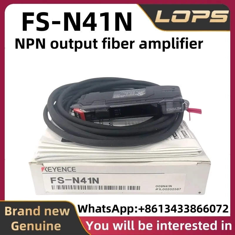 

FS-N41N KEYENCE New Original NPN output fiber amplifier Large quantity in stock, welcome to consult