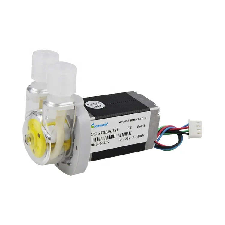 Kamoer KFS-ST 24V Mini self-priming Stepper motor Peristaltic Dosing Pump Corrosion-resistant Slient Self-priming 1-65ml/min