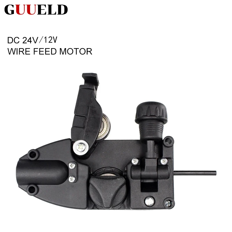 DC 24V/12V Mini Wire Feeder Light Duty MIG Wire Feeder Assembly Single Drive Roll Wire Feed Machine For Mig Welder